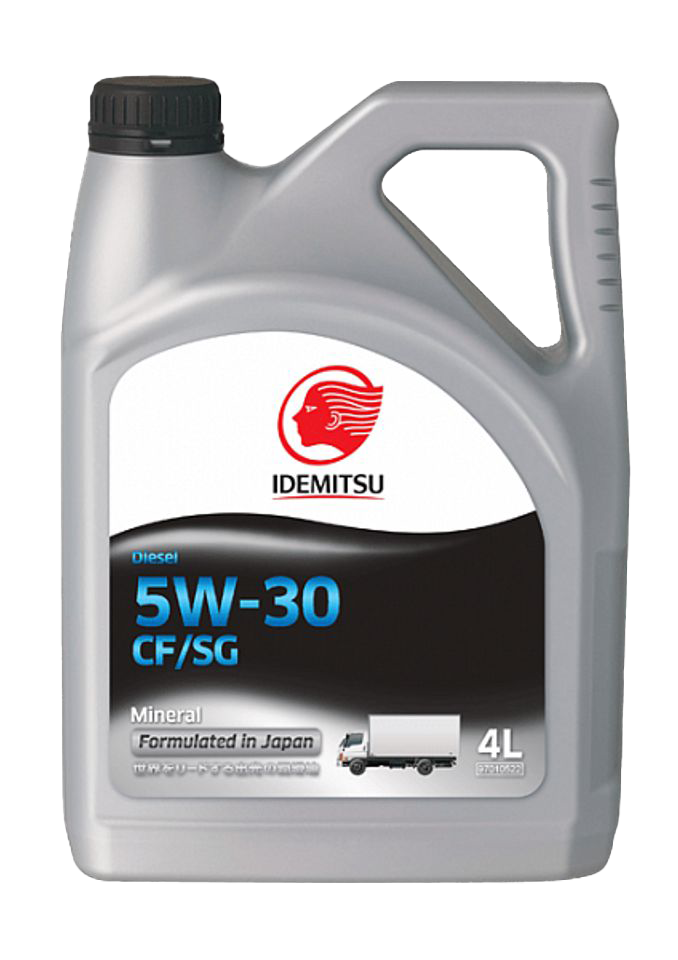 Моторное масло IDEMITSU DIESEL 5W-30 CF/SG, 4л